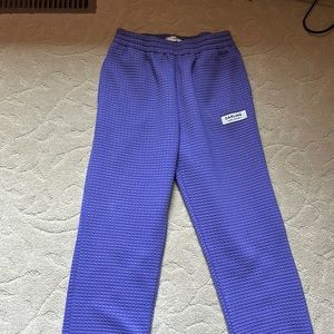 Purple sweat pants